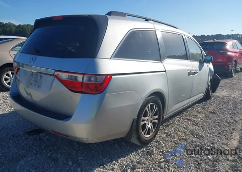 2011 Honda Odyssey Ex-L из США, поврежденный, VIN 5FNRL5H68BB013099